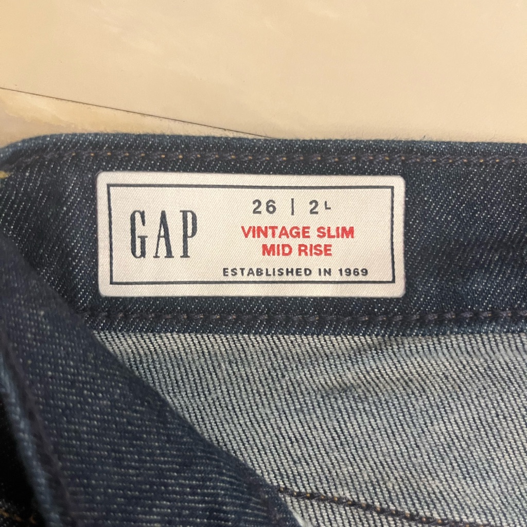 Gap Women's Slim Fit Jeans - Dark Blue Size 4